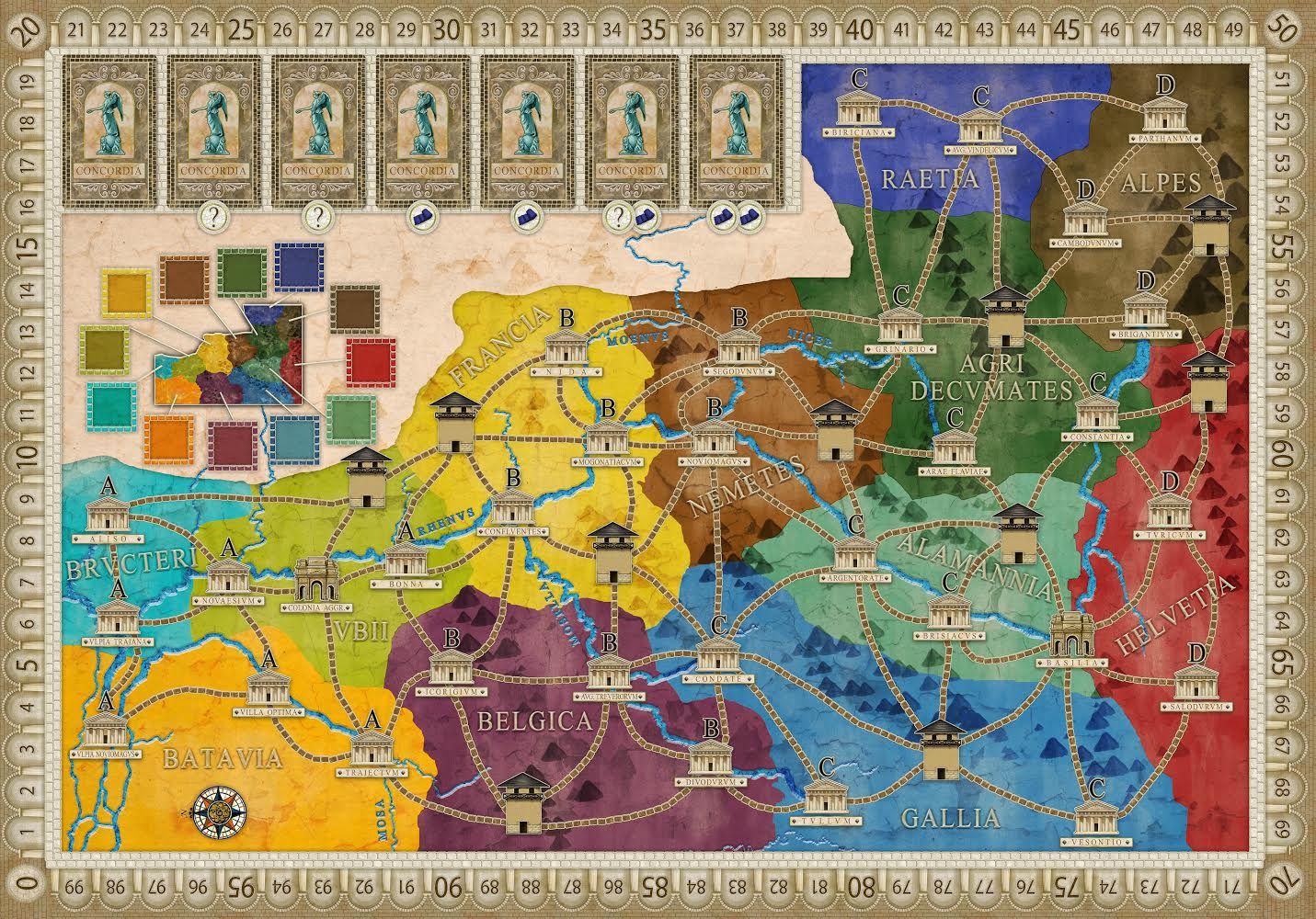 Concordia : Britannia and Germania Expansion